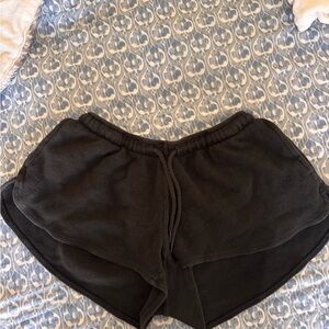 Brandy Melville Black Athletic Shorts